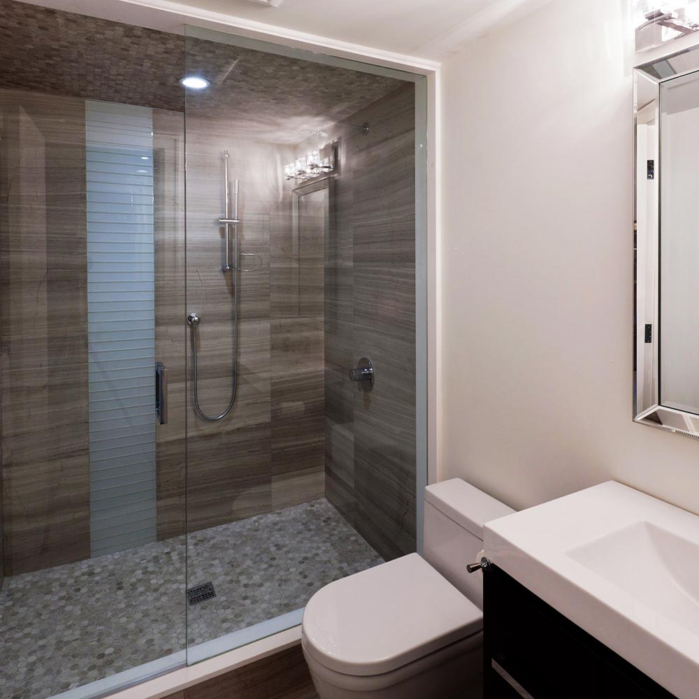 Bathroom shower tile remodeling in lake oswego